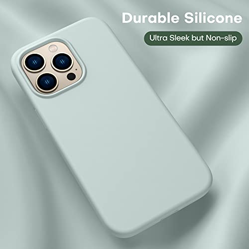 Durable Silicone for iPhone 13 Pro Max with Glass Screen Protectors