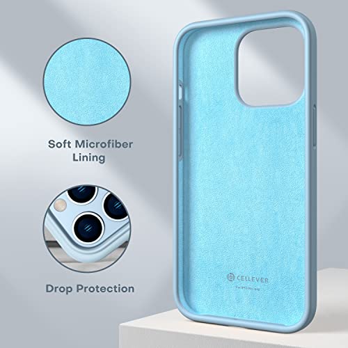 Durable Silicone Case for iPhone 13 Pro with Glass Screen Protectors