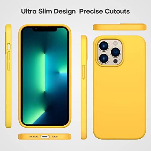 Durable Silicone for iPhone 13 Pro Max with Glass Screen Protectors