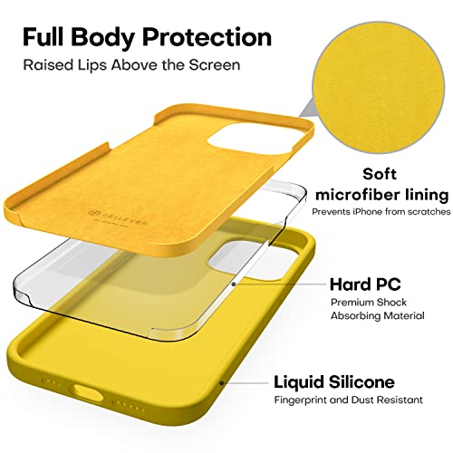 Durable Silicone for iPhone 13 Pro Max with Glass Screen Protectors