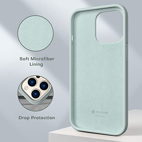 Durable Silicone Case for iPhone 13 Pro with Glass Screen Protectors