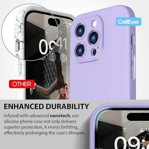 Durable Silicone Case for iPhone 14 Pro Max with Camera Cover