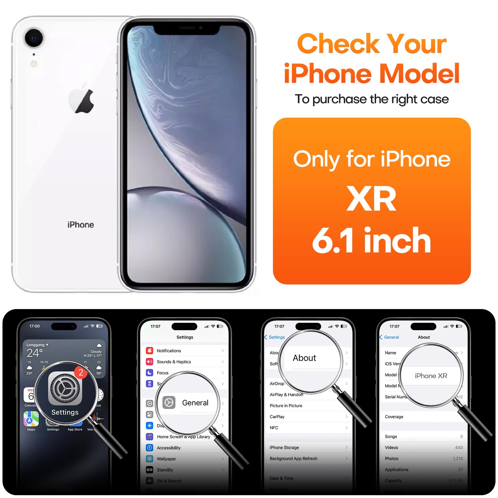 Durable Silicone Case for iPhone XR