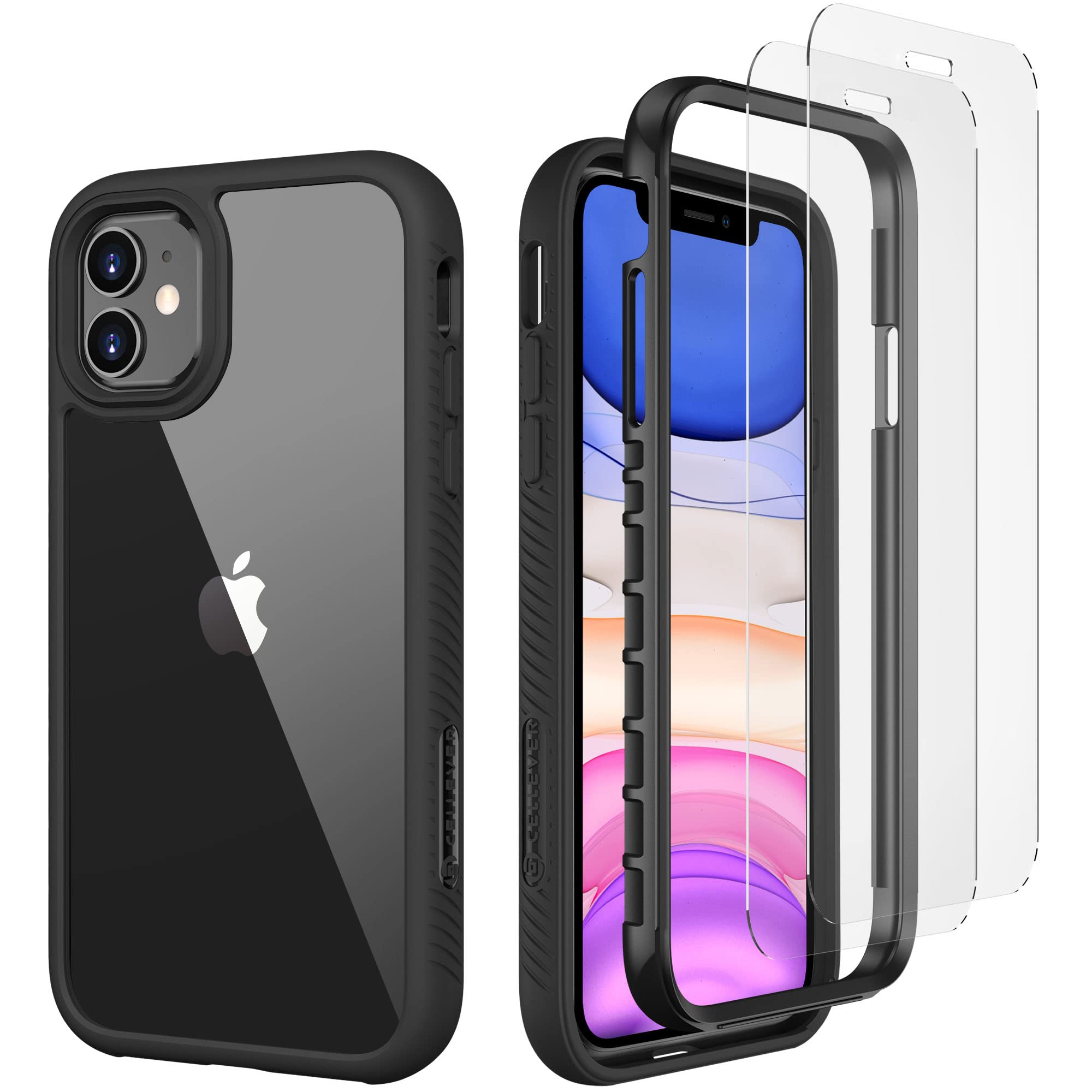 CellEver Clear Full Body Case for iPhone 11