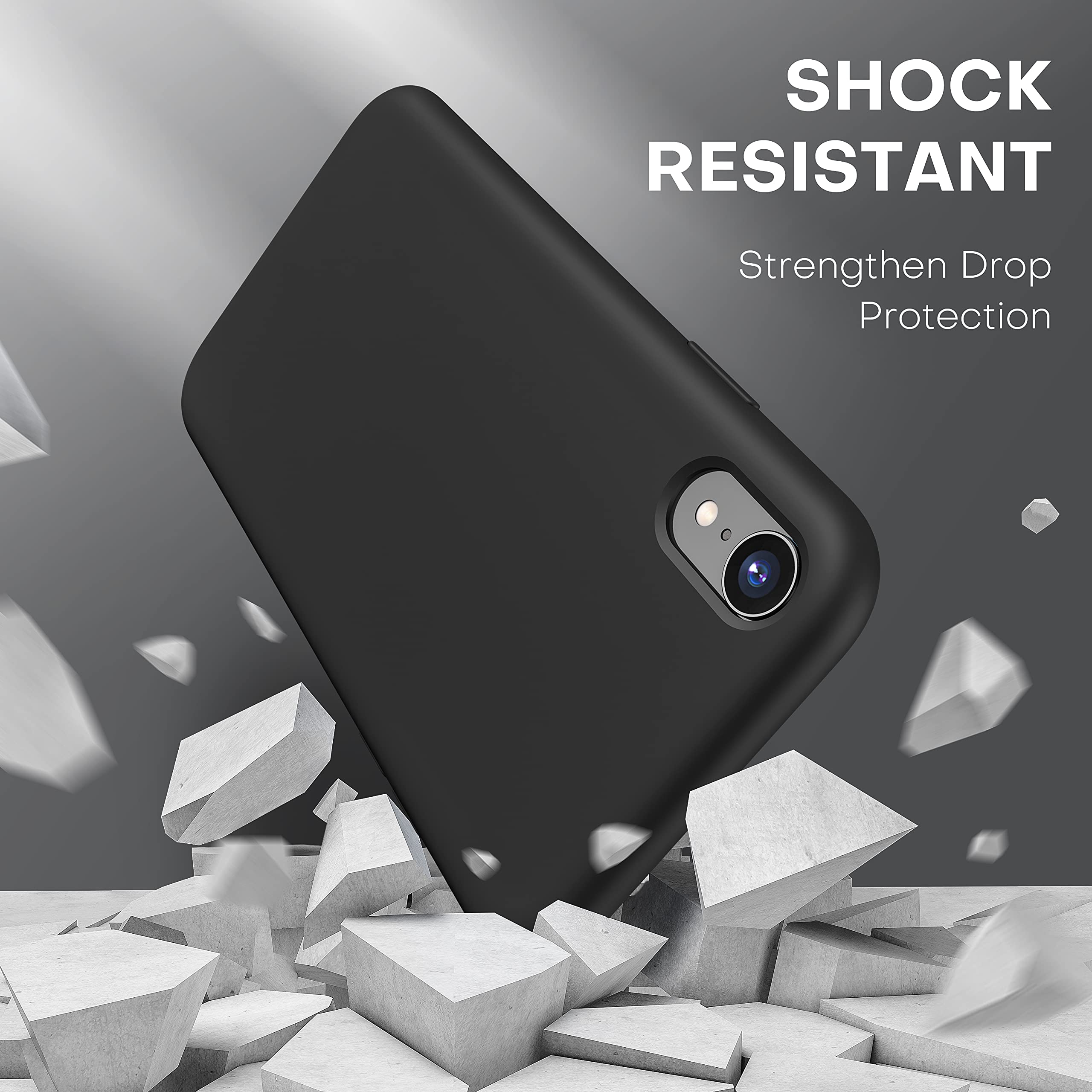 Durable Silicone Case for iPhone XR