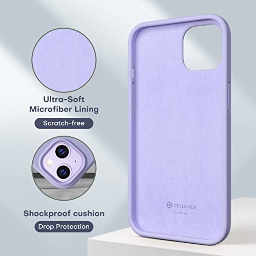 Durable Silicone Case for iPhone 13 with Glass Screen Protectors