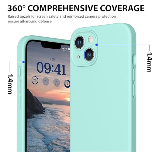 Durable Silicone Case for iPhone 13 with Camera Cover