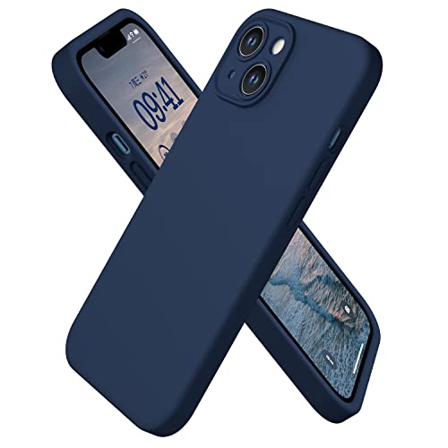 Durable Silicone Case for iPhone 14 Plus with Camera Cover