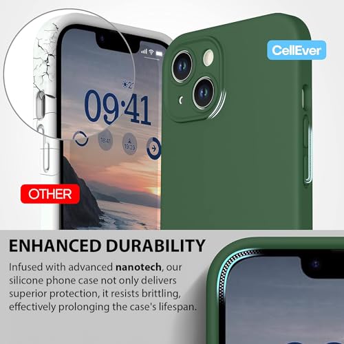 Durable Silicone Case for iPhone 13 with Camera Cover