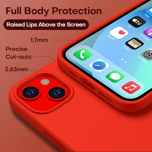 Durable Silicone Case for iPhone 13