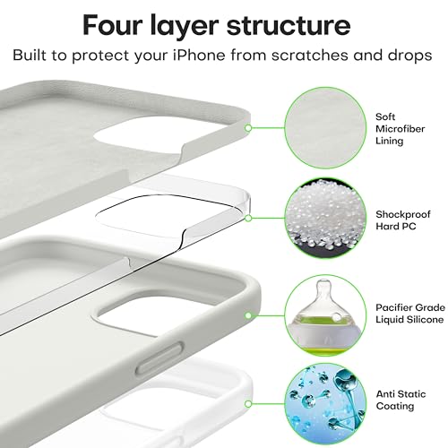 Durable Silicone Case for iPhone 13