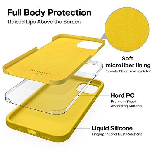 Durable Silicone Case for iPhone 13 with Glass Screen Protectors