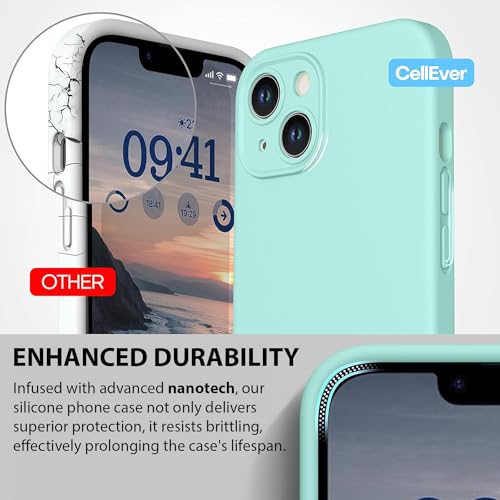 Durable Silicone Case for iPhone 13 with Camera Cover