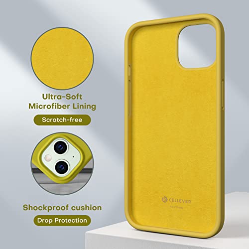 Durable Silicone Case for iPhone 13 with Glass Screen Protectors