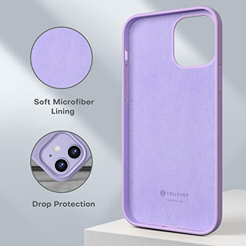 Durable Silicone Case for iPhone 12 & iPhone 12 Pro with Glass Screen Protectors