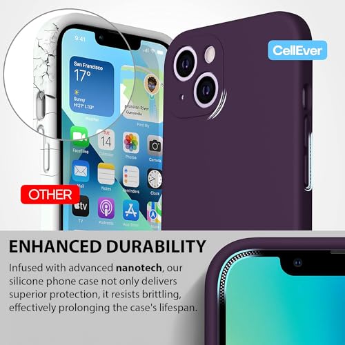 Durable Silicone Case for iPhone 13 with Camera Cover