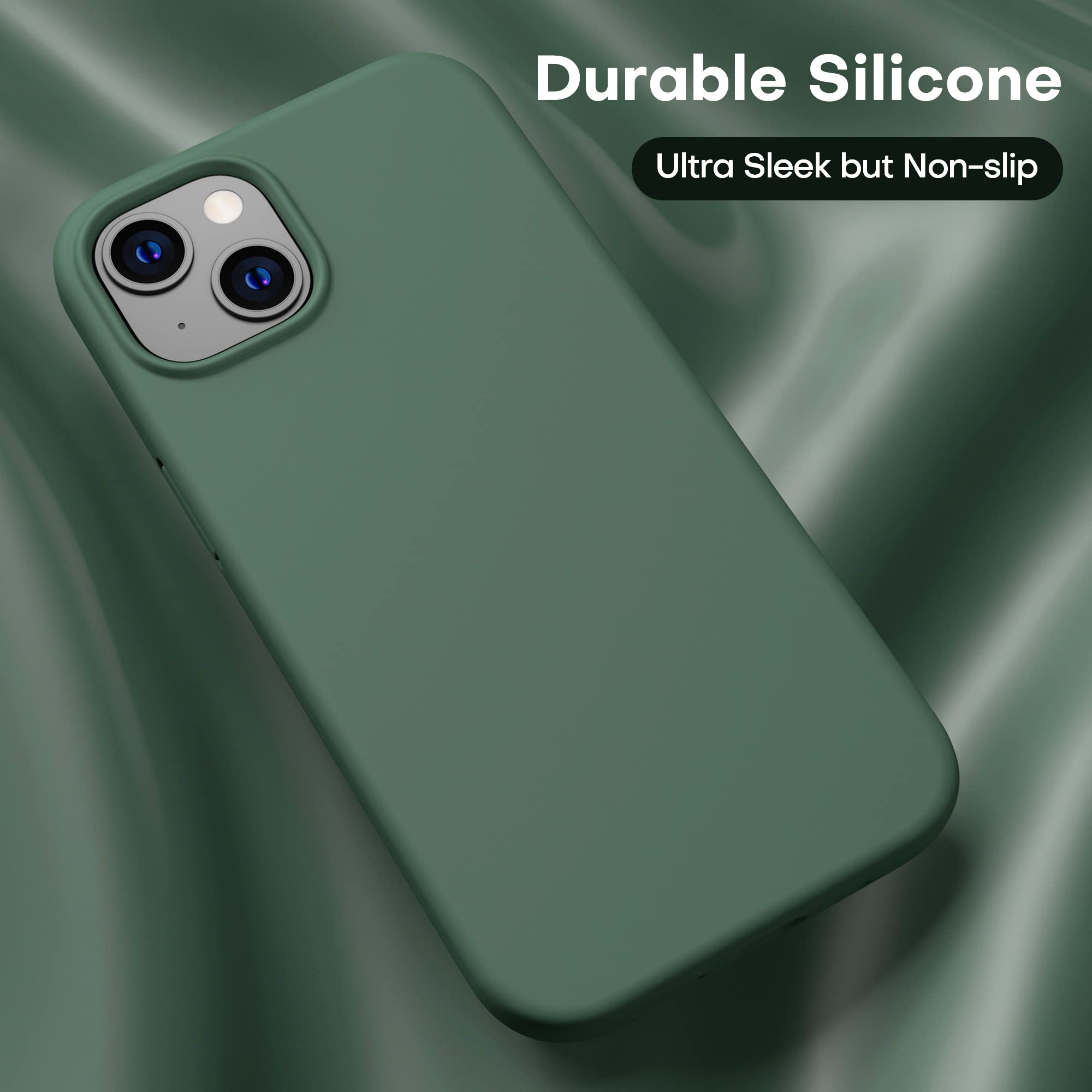 Durable Silicone Case for iPhone 13