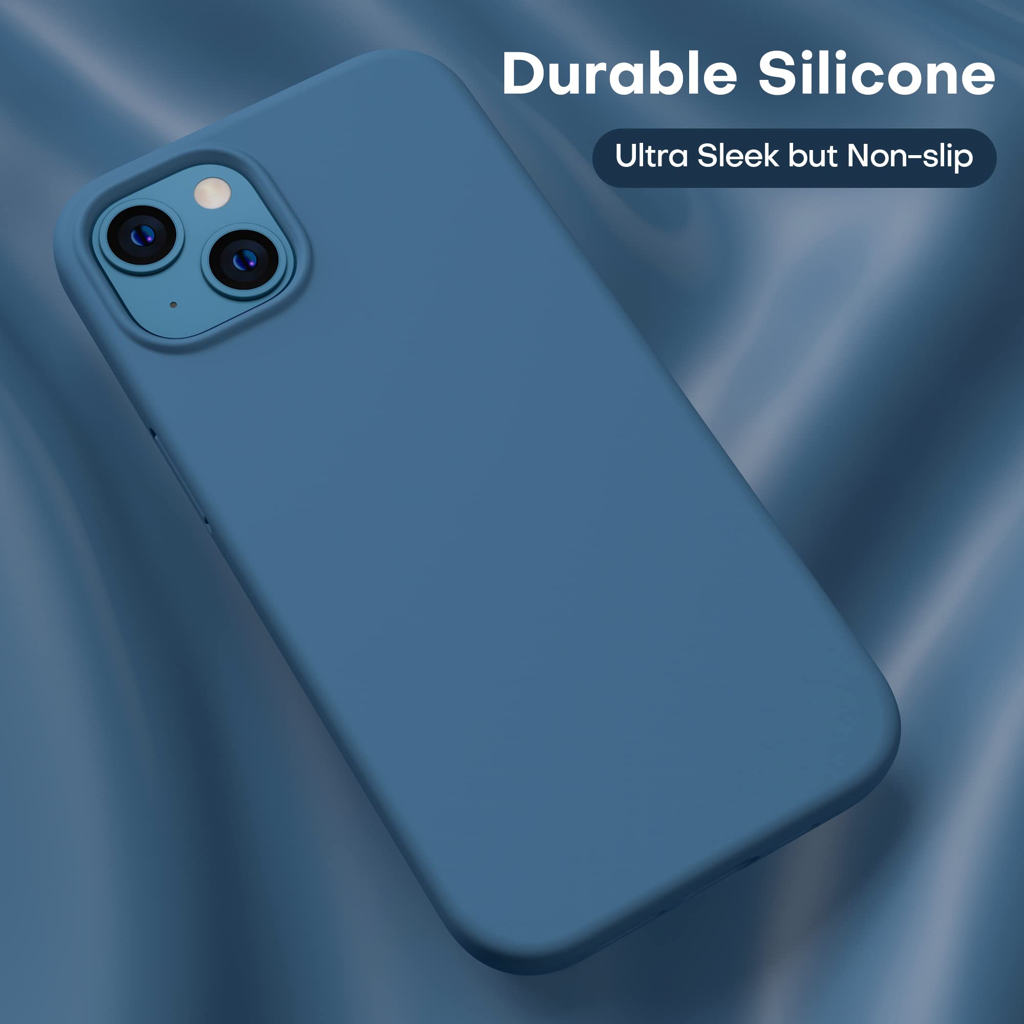 Durable Silicone Case for iPhone 13