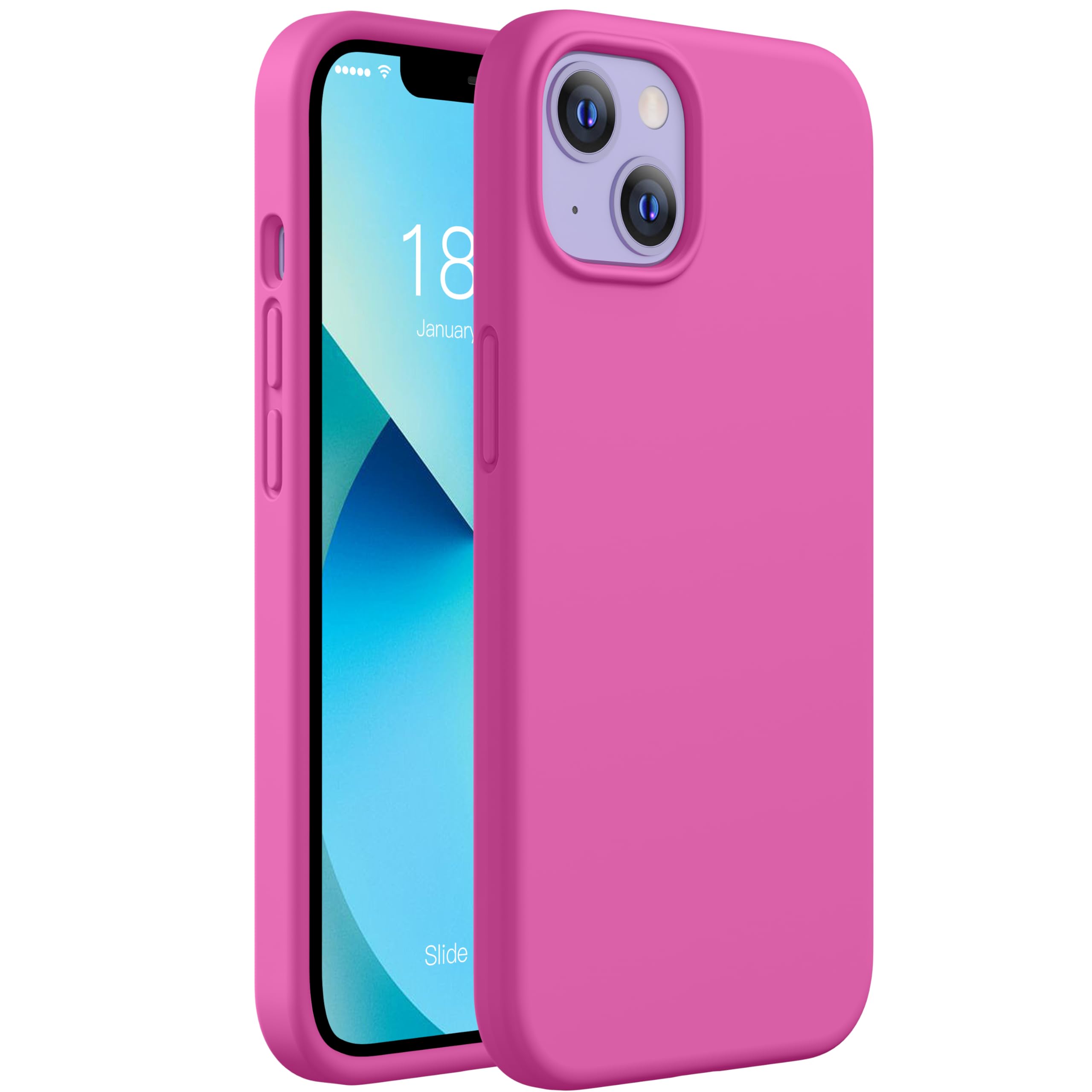 Durable Silicone Case for iPhone 13