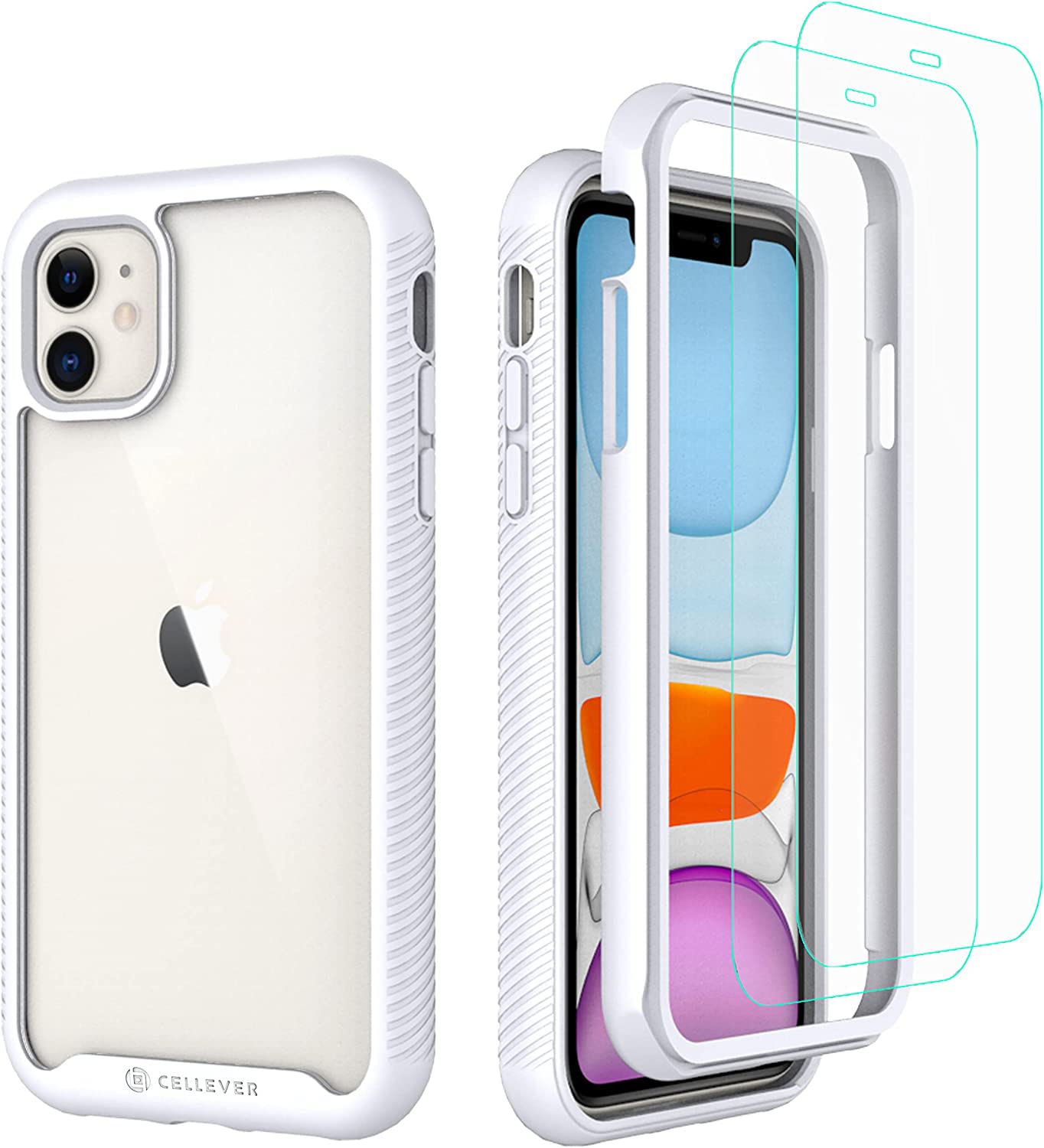 CellEver Clear Full Body Case for iPhone 11