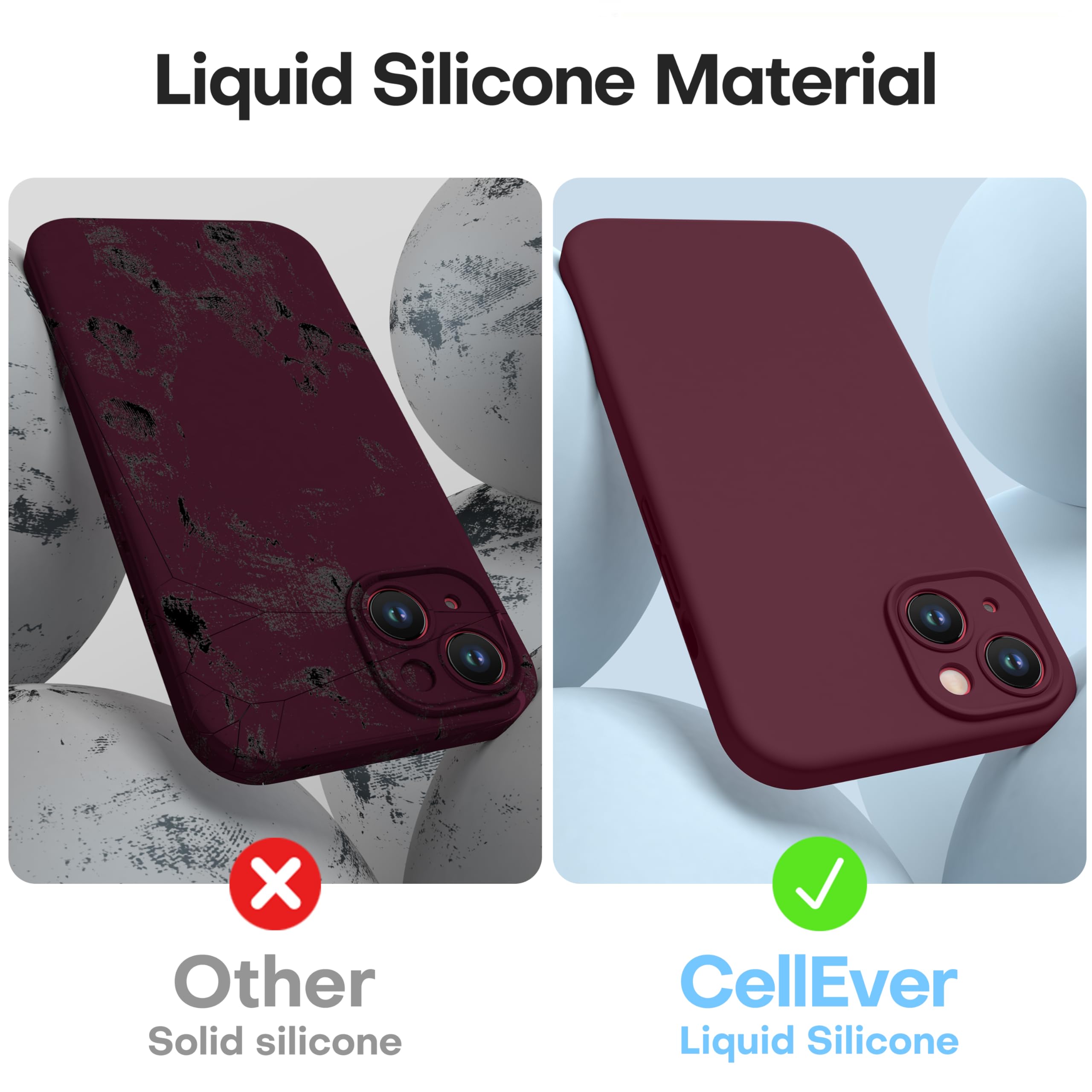 Durable Silicone Case for iPhone 14