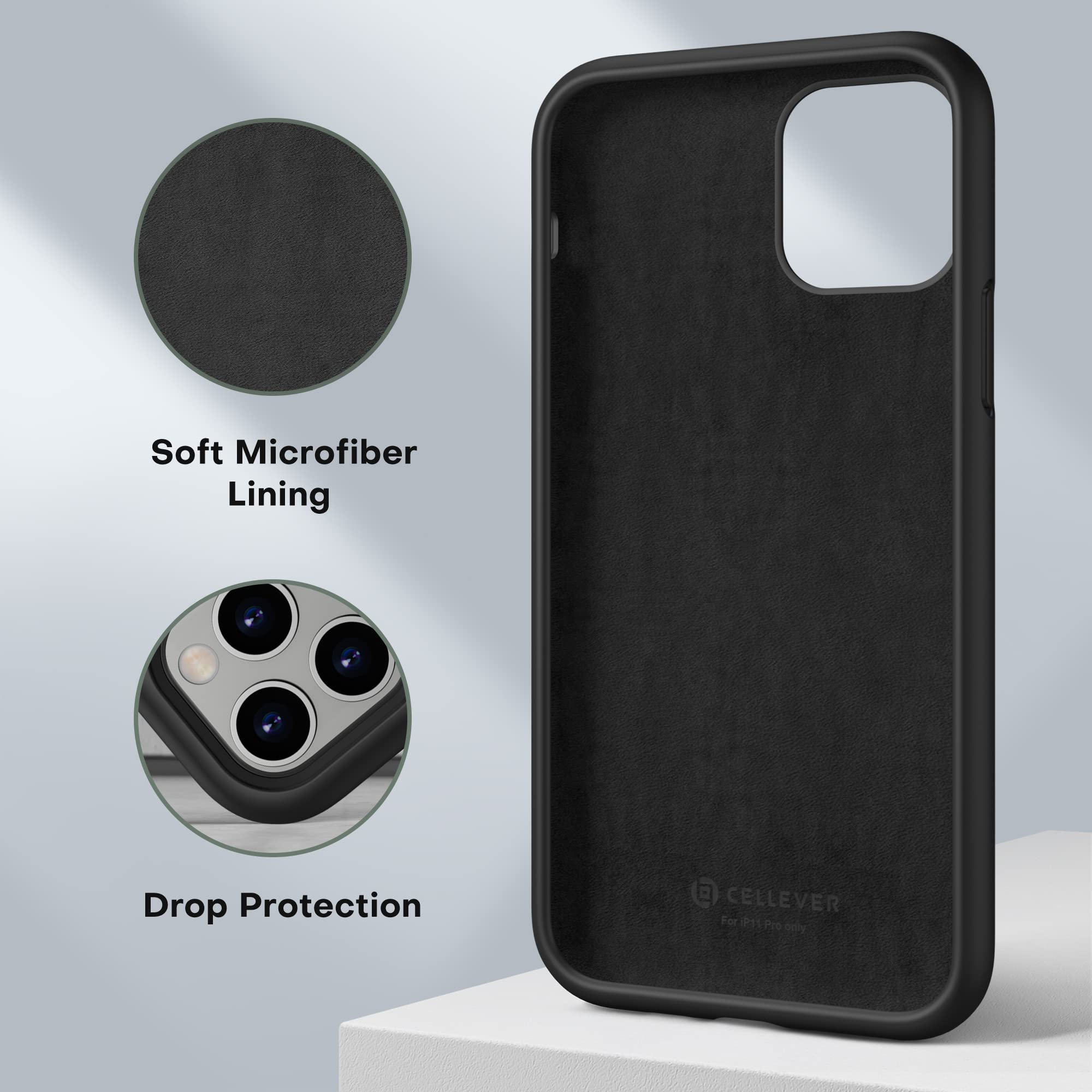 Durable Silicone Case for iPhone 11 Pro