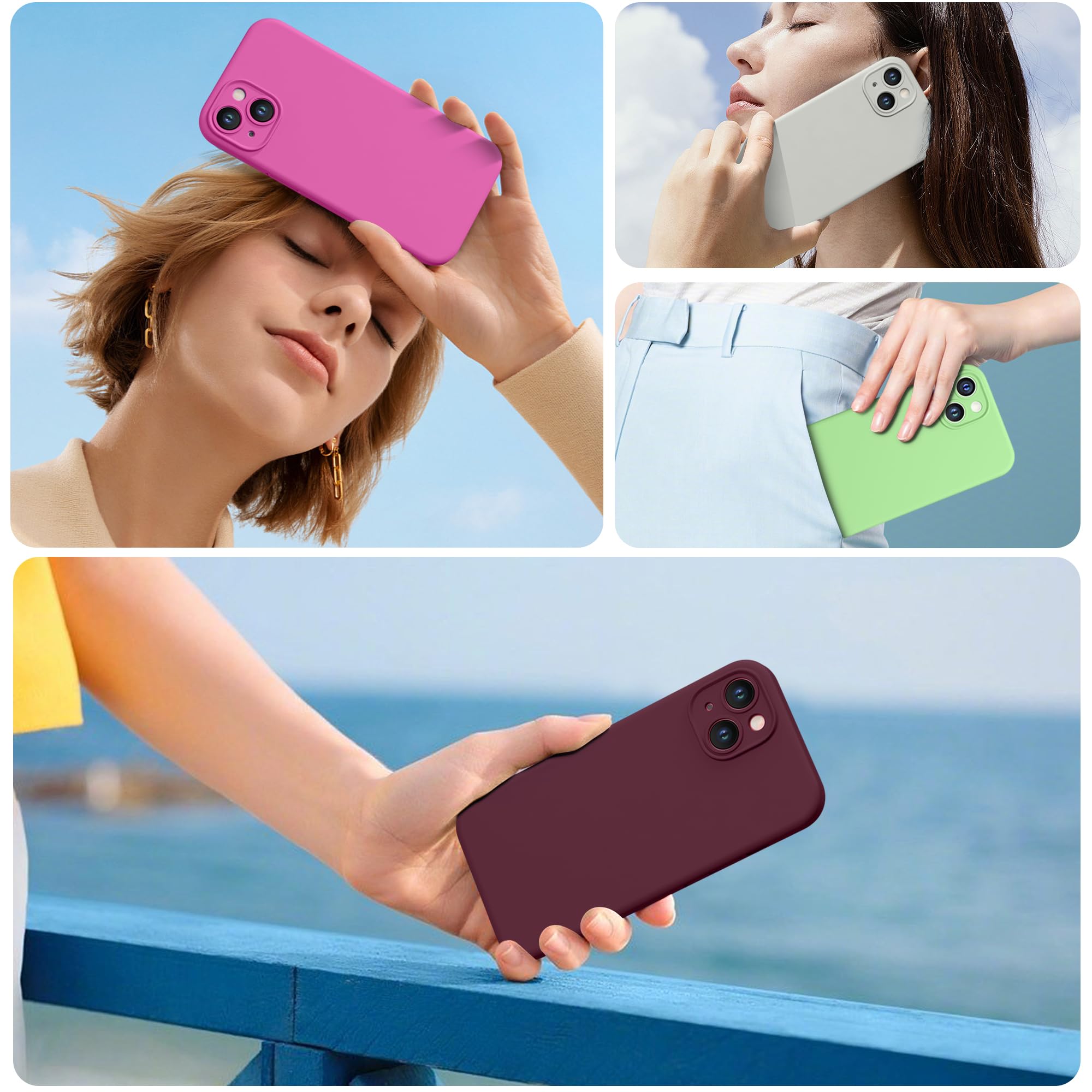 Durable Silicone Case for iPhone 14