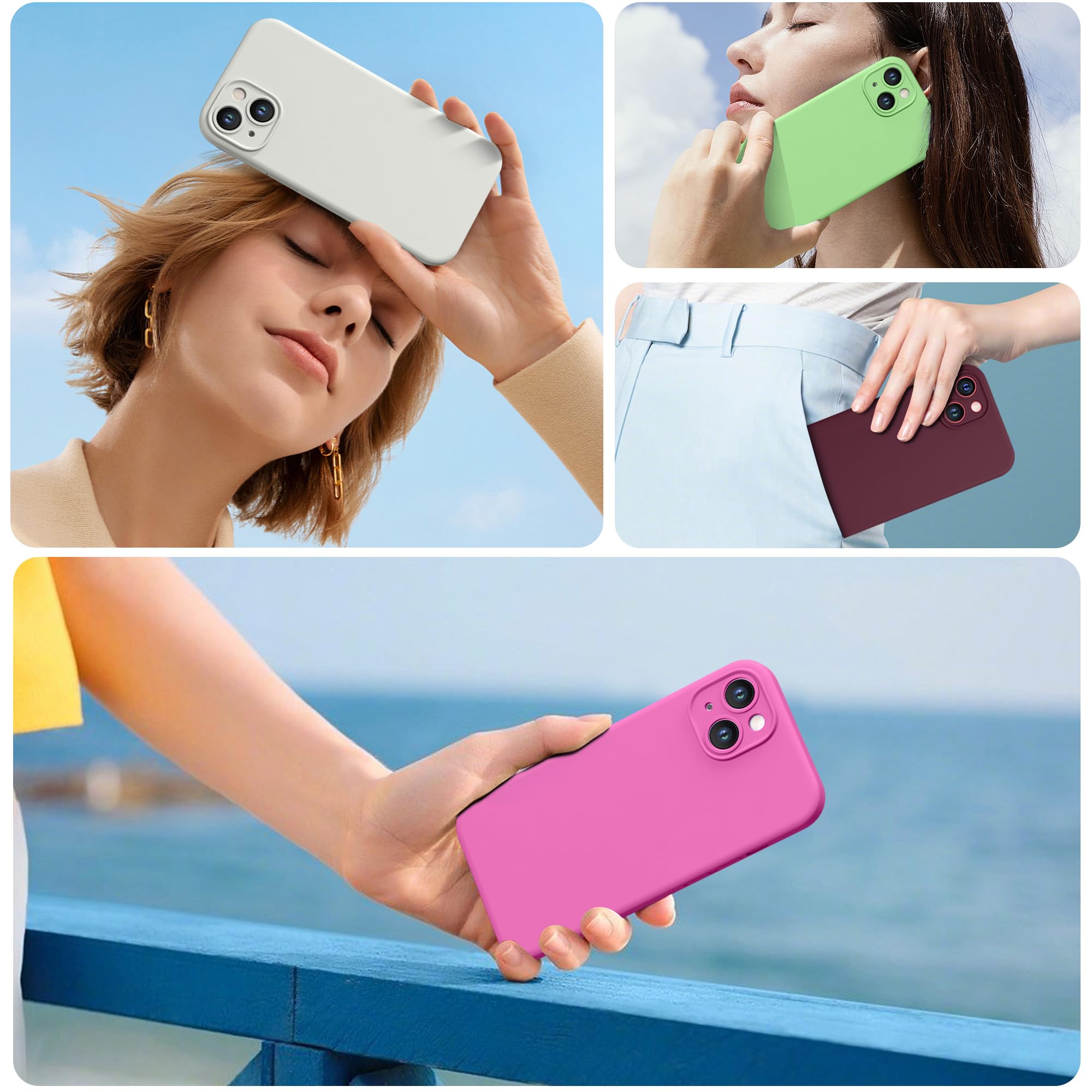 Durable Silicone Case for iPhone 14