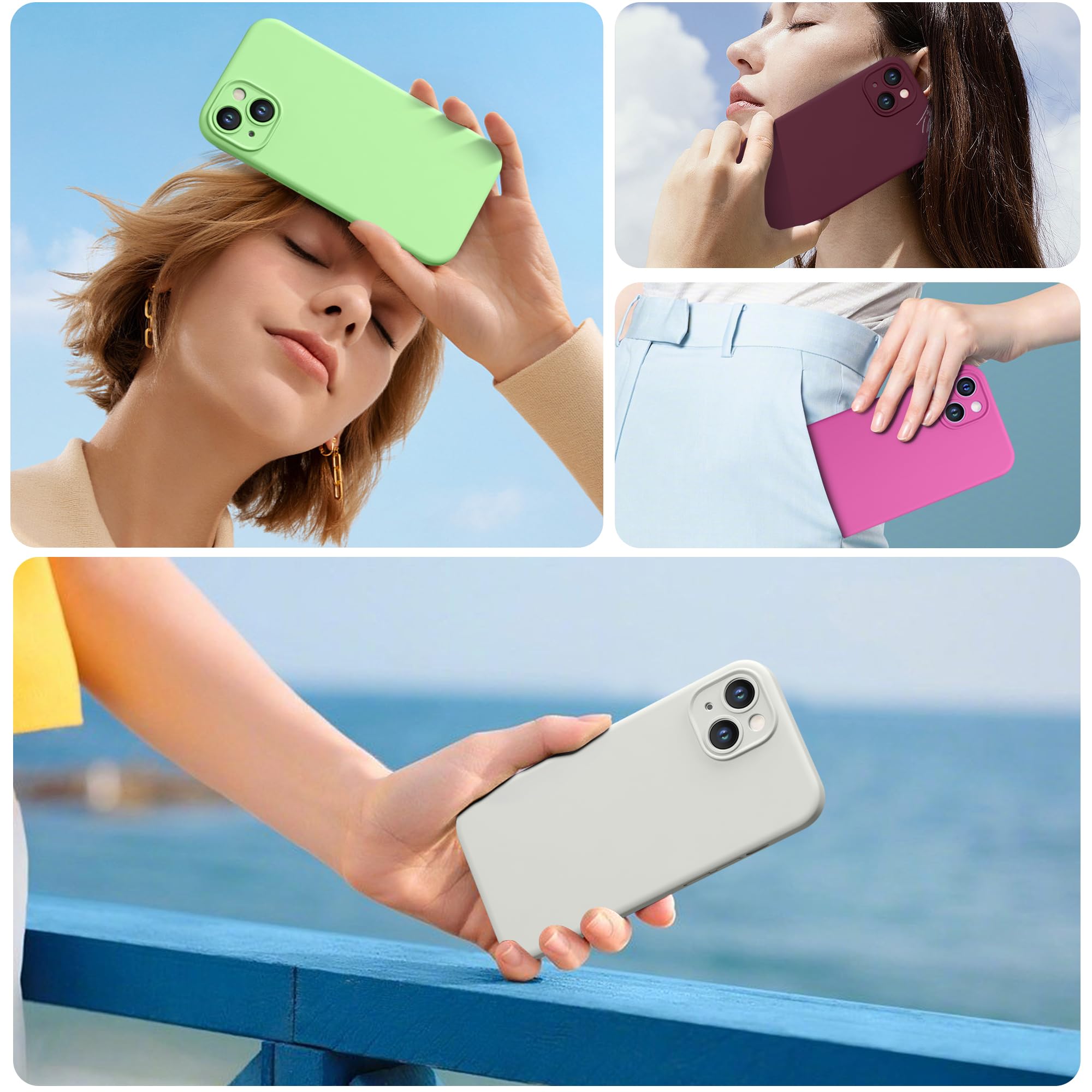 Durable Silicone Case for iPhone 14