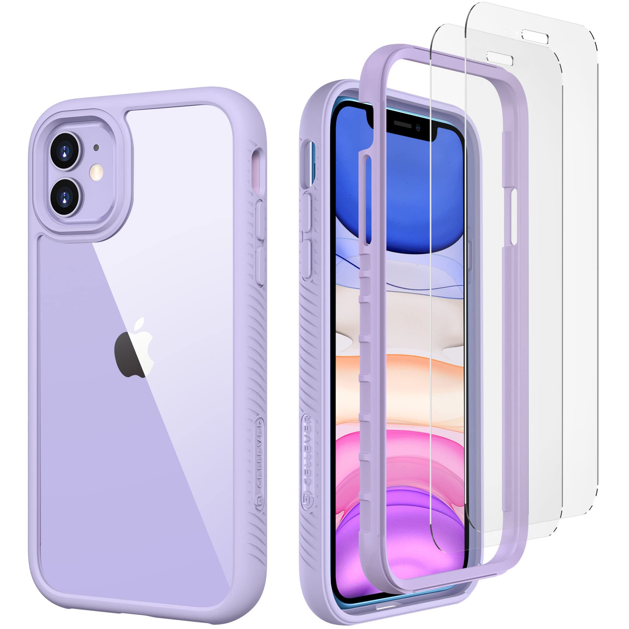 CellEver Clear Full Body Case for iPhone 11