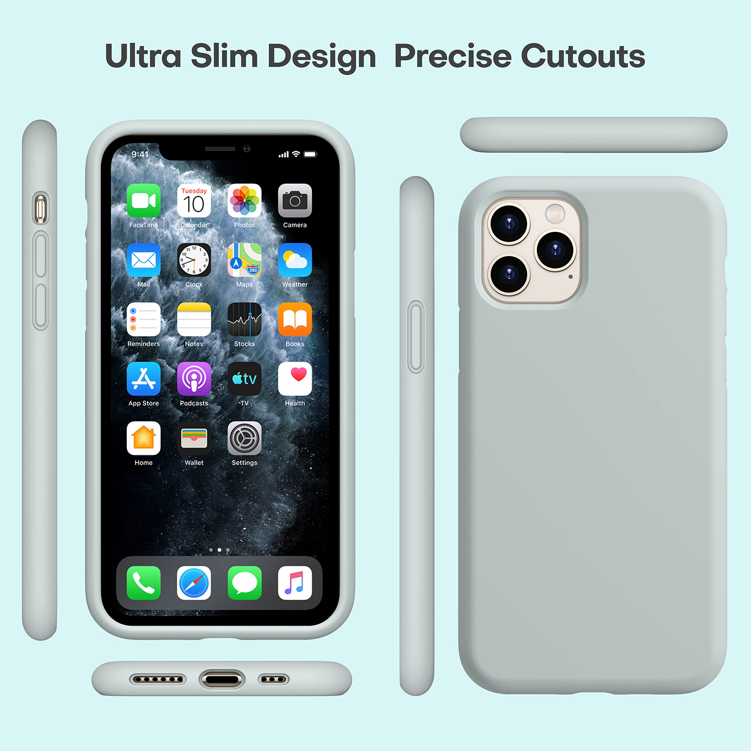 Durable Silicone Case for iPhone 11 Pro