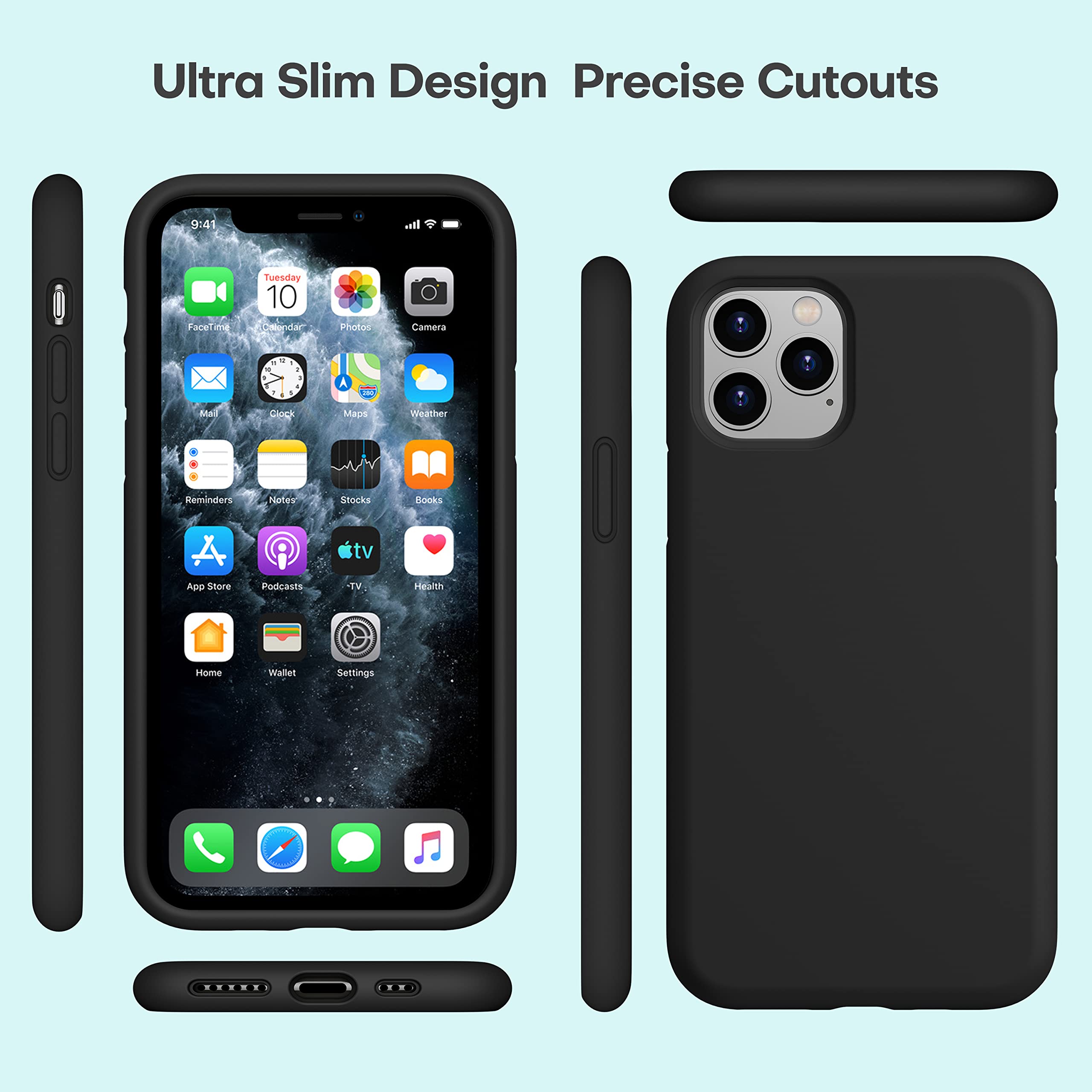 Durable Silicone Case for iPhone 11 Pro