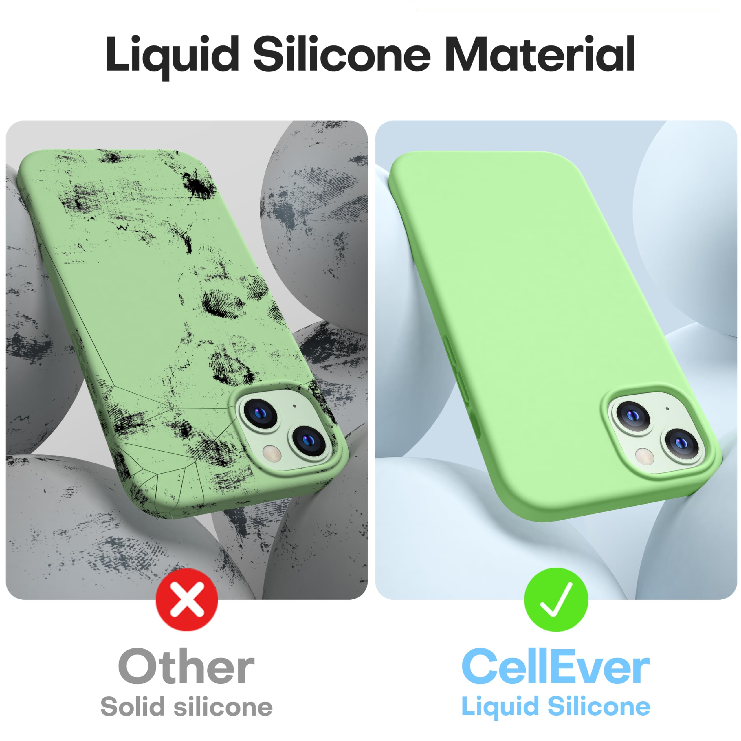 Durable Silicone Case for iPhone 13