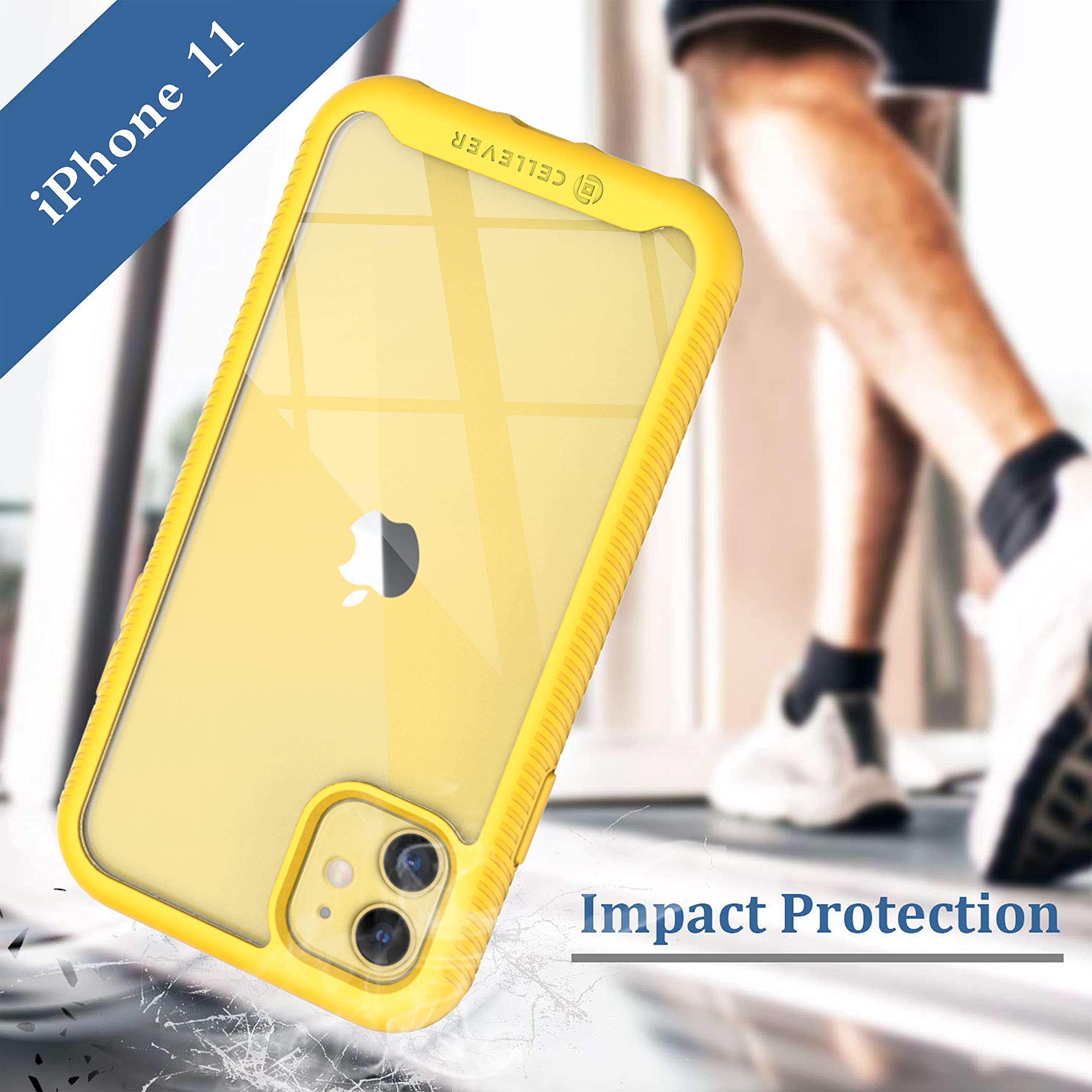 CellEver Clear Full Body Case for iPhone 11