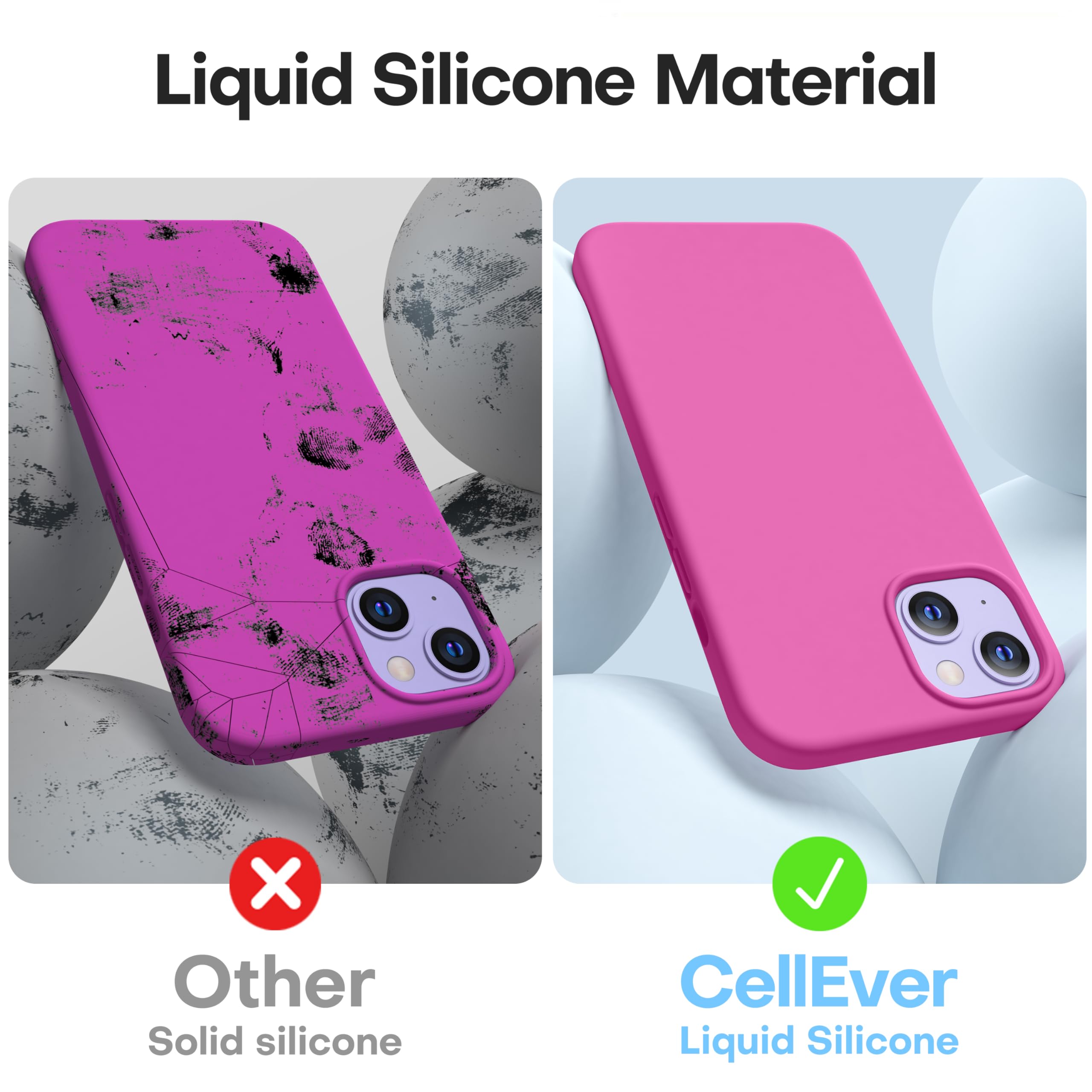 Durable Silicone Case for iPhone 13