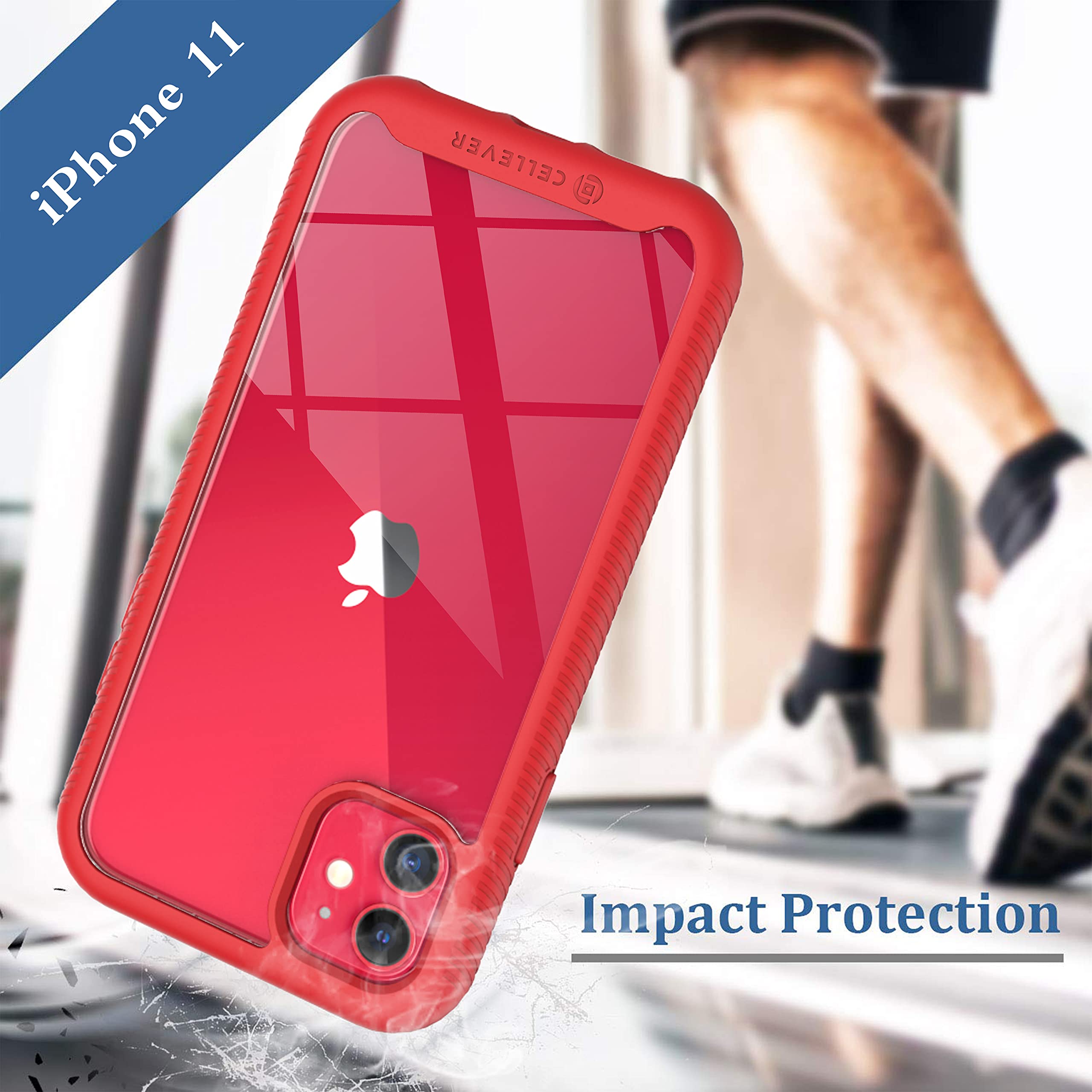 CellEver Clear Full Body Case for iPhone 11