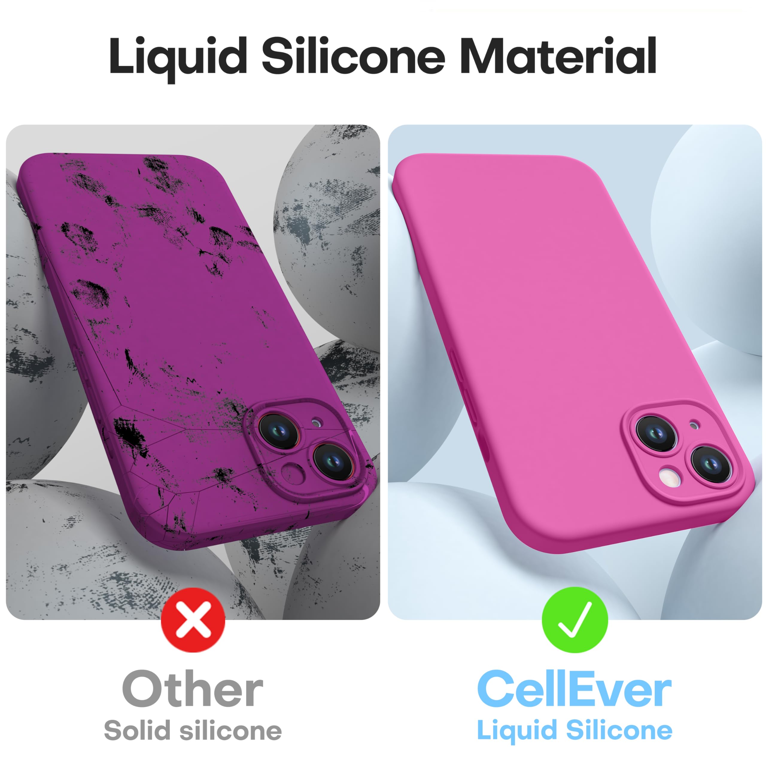 Durable Silicone Case for iPhone 14