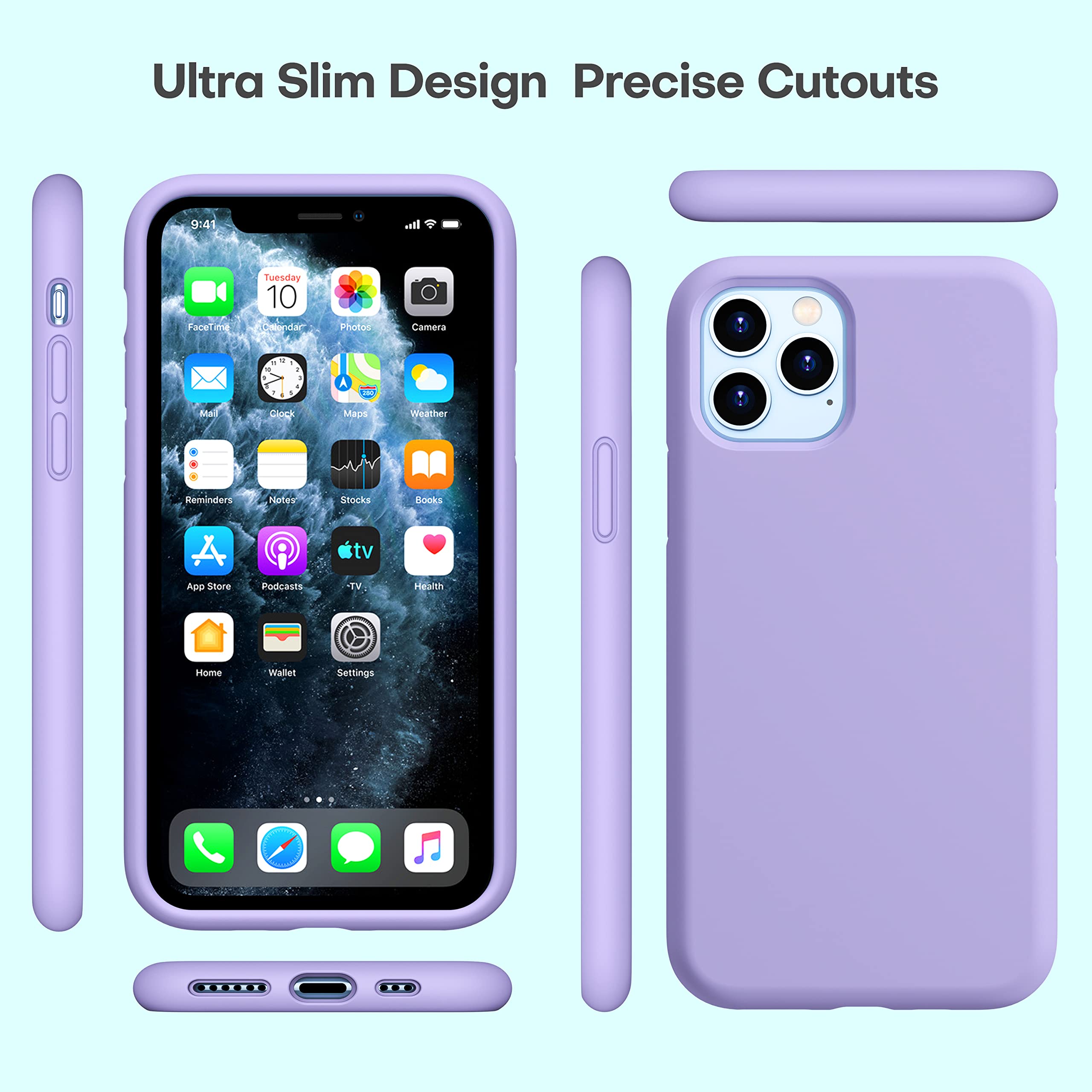 Durable Silicone Case for iPhone 11 Pro