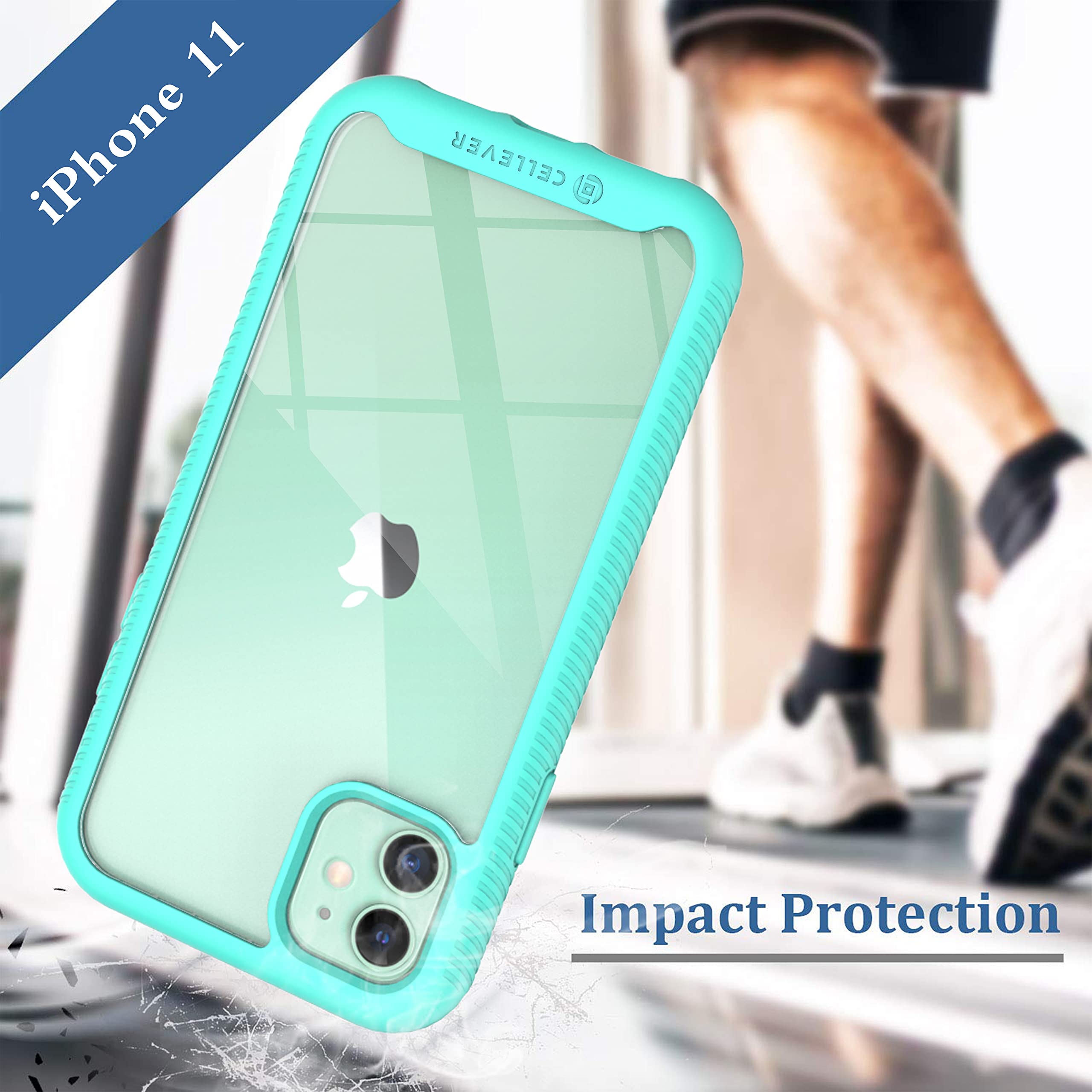 CellEver Clear Full Body Case for iPhone 11