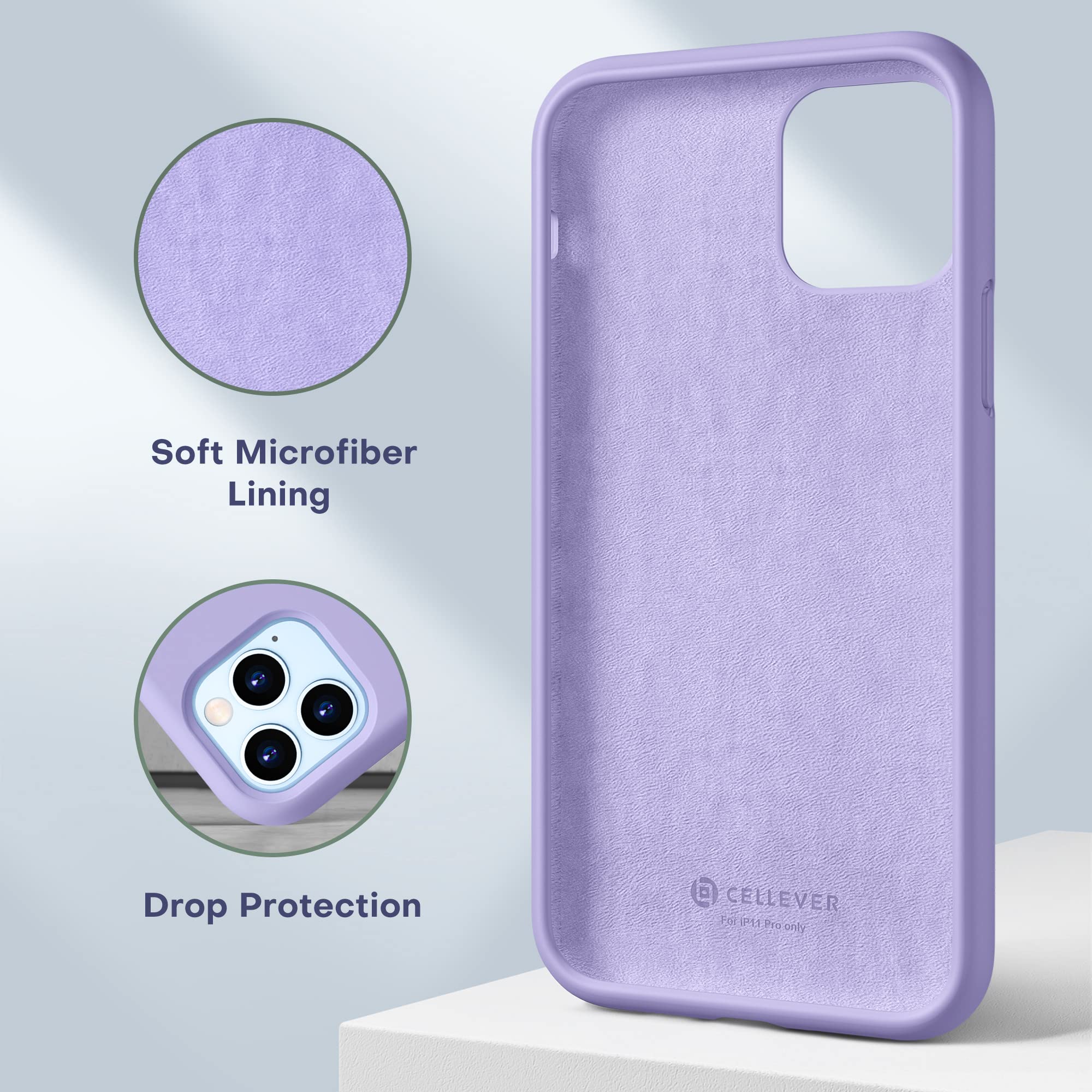 Durable Silicone Case for iPhone 11 Pro