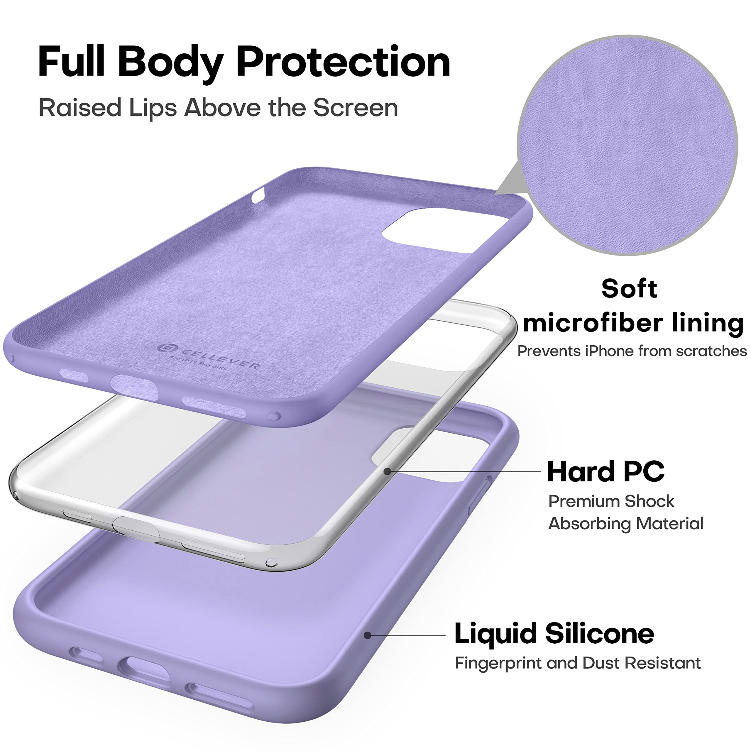 Durable Silicone Case for iPhone 11 Pro